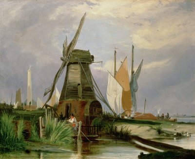 En el Río Yare, 1846 de Alfred Stannard